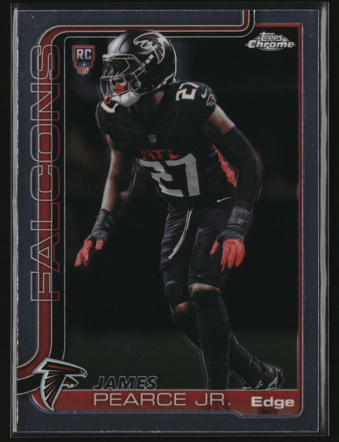 James Pearce Jr. 2025 Topps Chrome #351