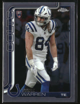 Tyler Warren 2025 Topps Chrome #346