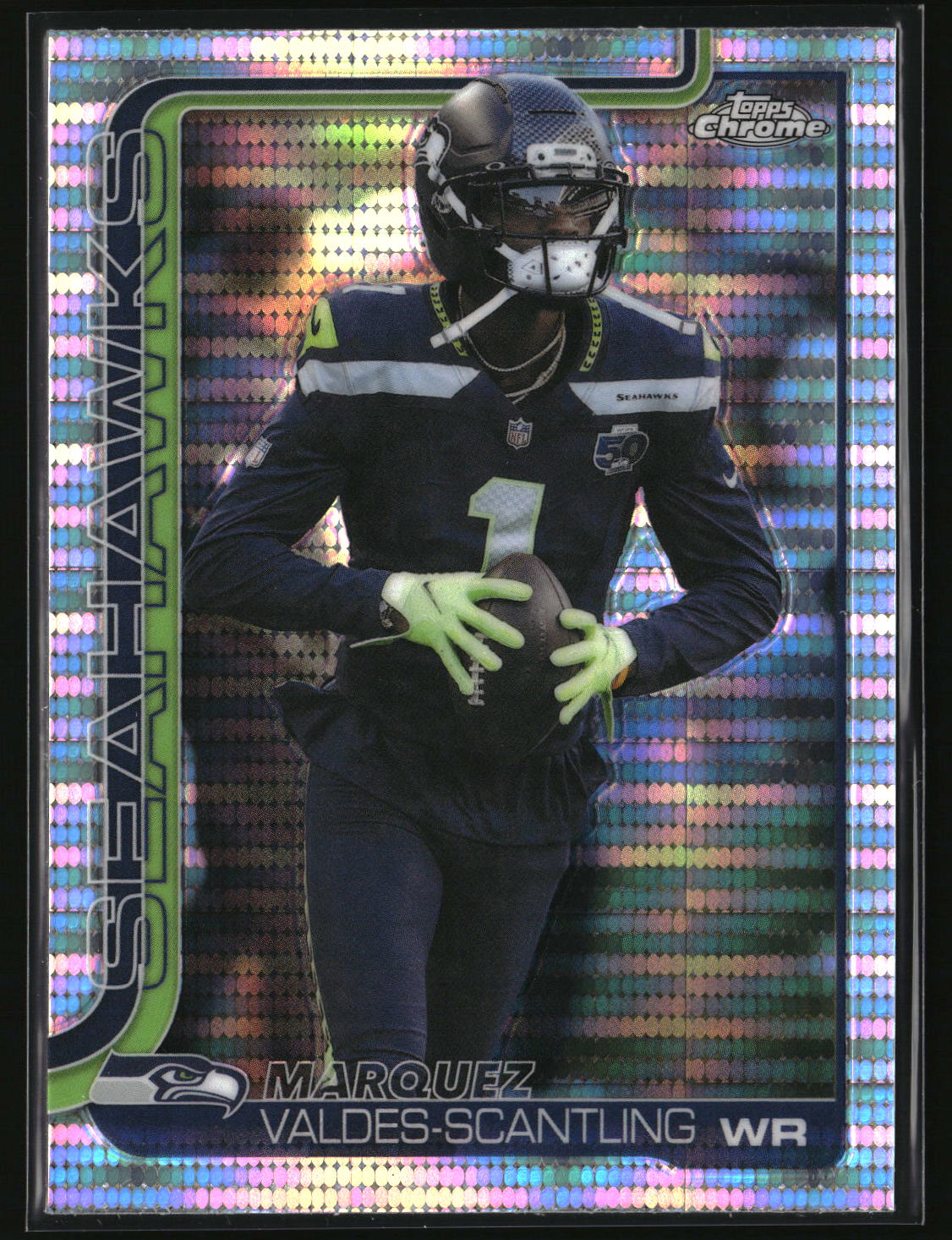 Marquez Valdes-Scantling 2025 Topps Chrome Pulsar Refractor #272