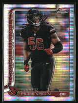 Darius Robinson 2025 Topps Chrome Pulsar Refractor #9