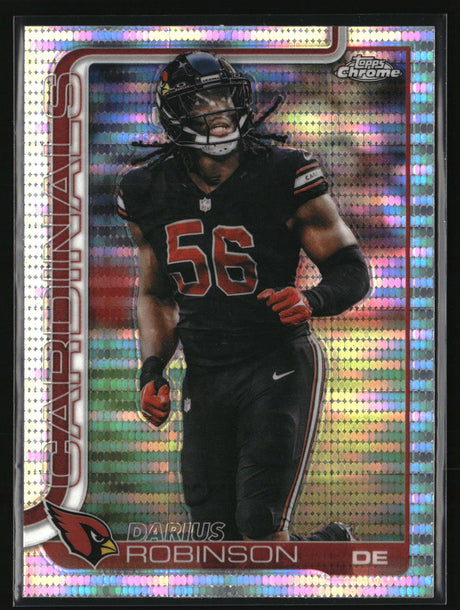 Darius Robinson 2025 Topps Chrome Pulsar Refractor #9