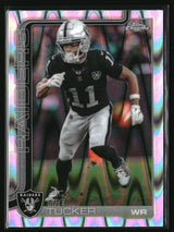 Tre Tucker 2025 Topps Chrome Ray Wave Refractor #175