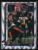 Joe Mixon 2025 Topps Chrome Ray Wave Refractor #120