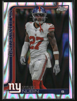 Tyler Nubin 2025 Topps Chrome Ray Wave Refractor #231