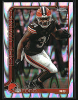 Jerome Ford 2025 Topps Chrome Ray Wave Refractor #71