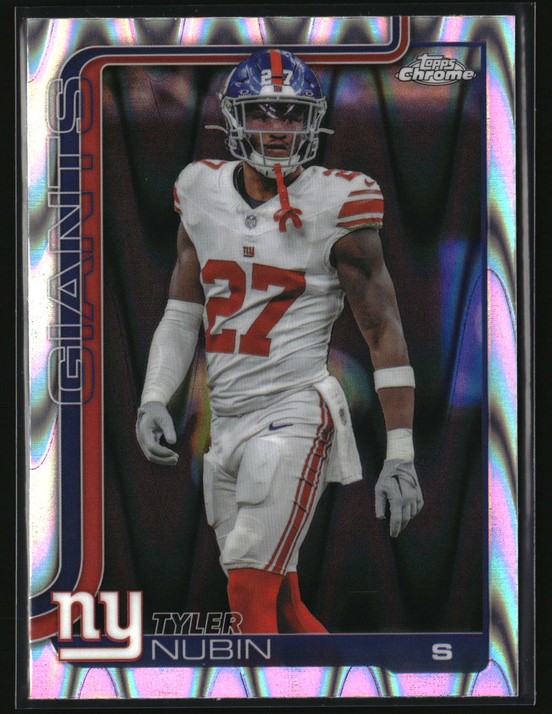 Tyler Nubin 2025 Topps Chrome Ray Wave Refractor #231