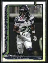 Rashid Shaheed 2025 Topps Chrome - Topps Refractor #218