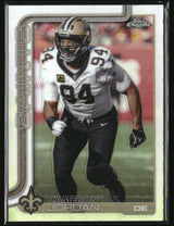 Cameron Jordan 2025 Topps Chrome - Topps Refractor #221