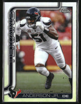 Will Anderson Jr. 2025 Topps Chrome - Topps Refractor #121