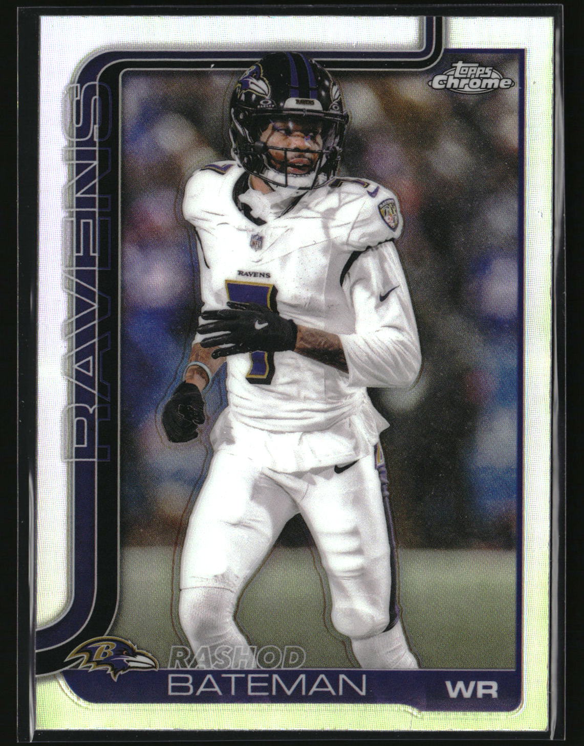 Rashod Bateman 2025 Topps Chrome - Topps Refractor #21