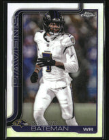 Rashod Bateman 2025 Topps Chrome - Topps Refractor #21