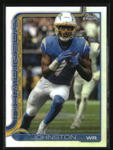 Quentin Johnston 2025 Topps Chrome - Topps Refractor #159