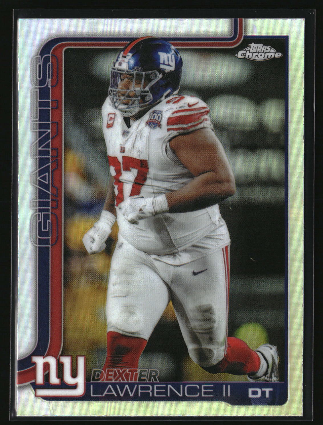 Dexter Lawrence II 2025 Topps Chrome - Topps Refractor #230