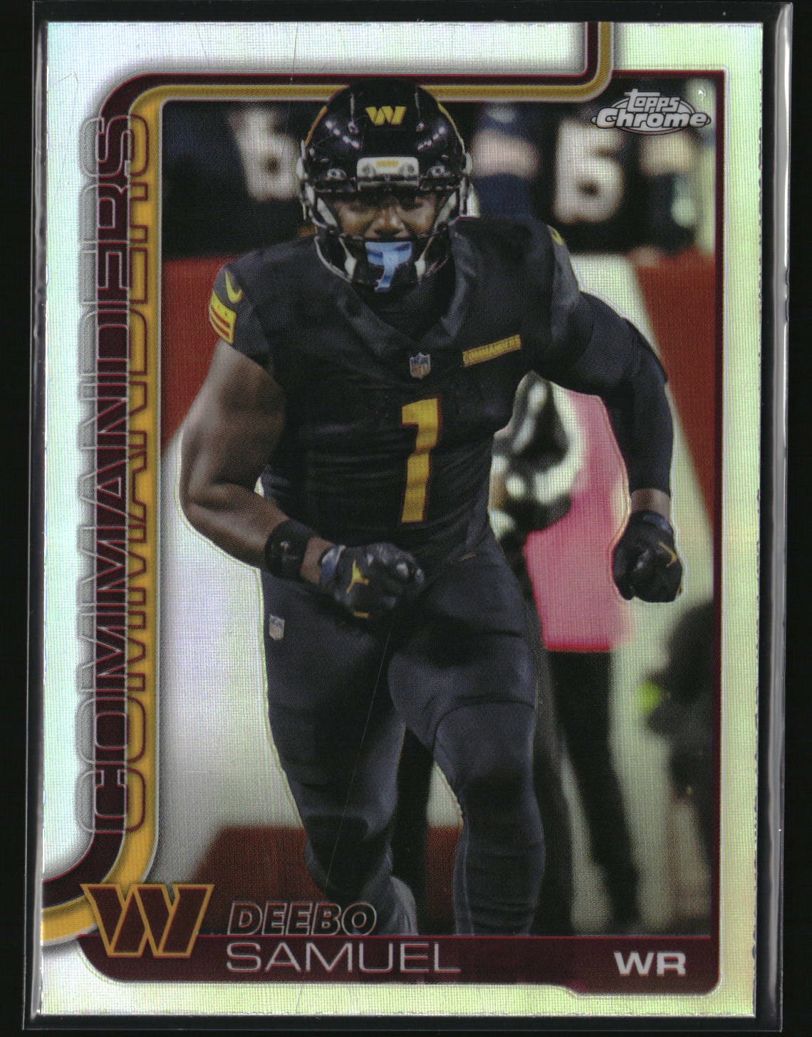 Deebo Samuel 2025 Topps Chrome - Topps Refractor #294