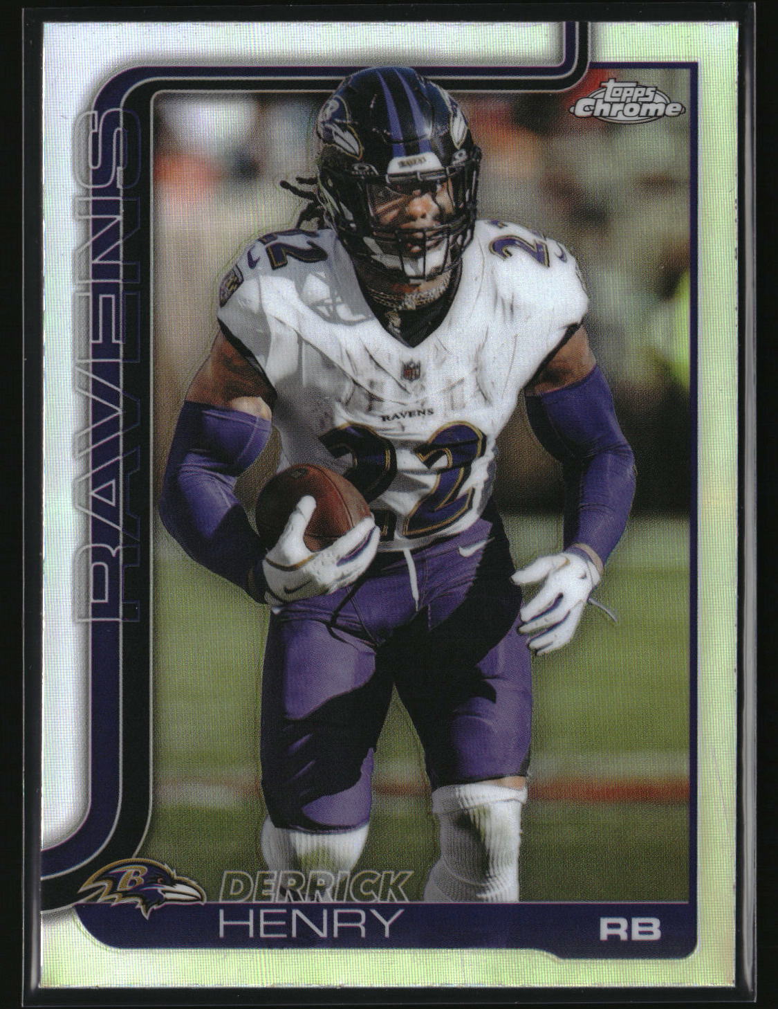 Derrick Henry 2025 Topps Chrome - Topps Refractor #25