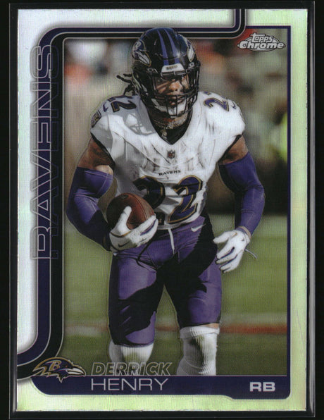 Derrick Henry 2025 Topps Chrome - Topps Refractor #25