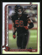 Darius Robinson 2025 Topps Chrome - Topps Refractor #9