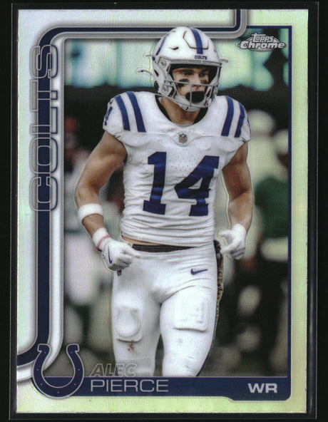 Alec Pierce 2025 Topps Chrome - Topps Refractor #125
