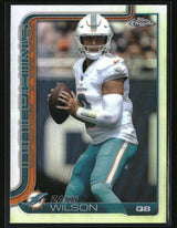 Zach Wilson 2025 Topps Chrome - Topps Refractor #189