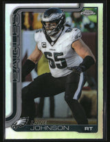 Lane Johnson 2025 Topps Chrome - Topps Refractor #246