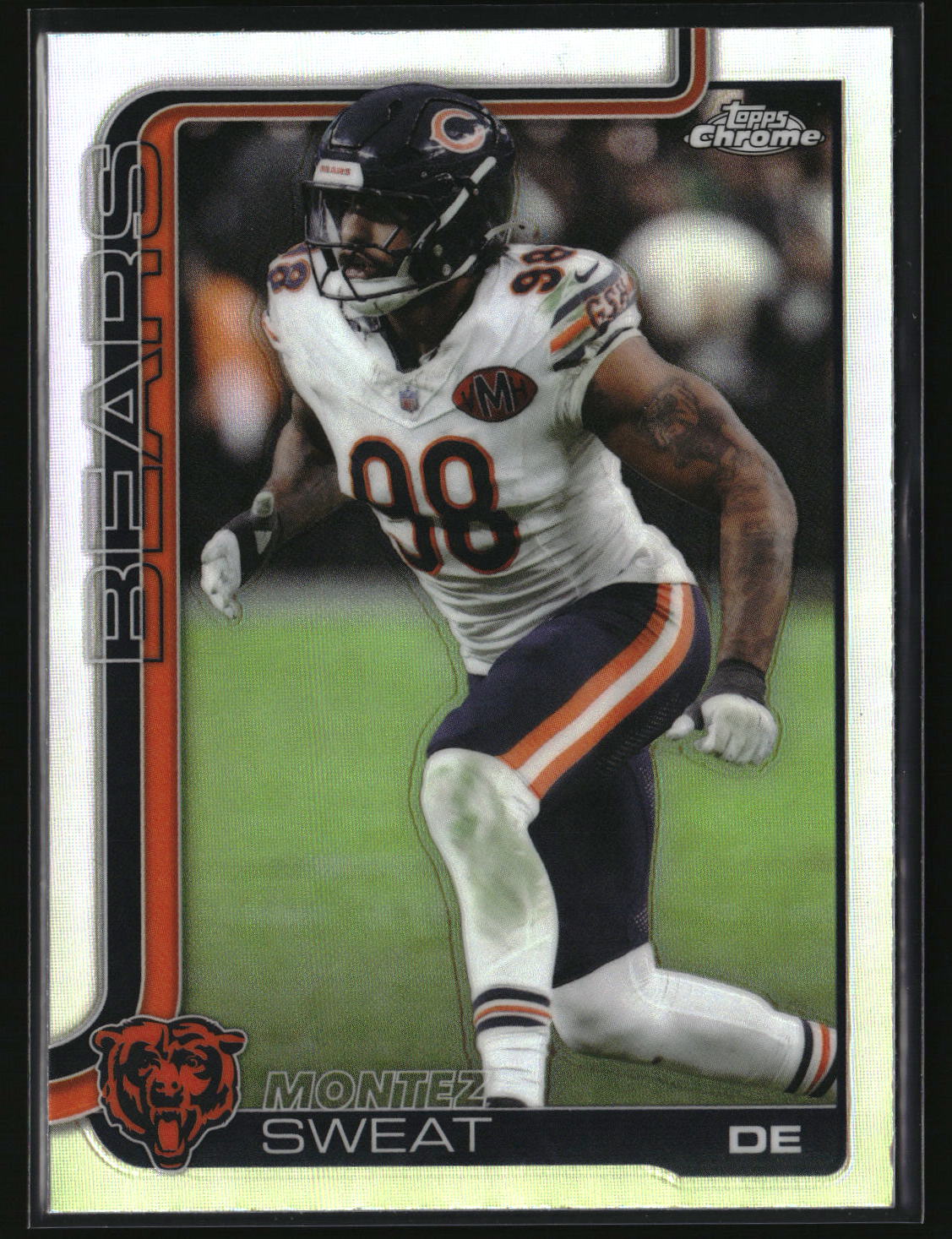 Montez Sweat 2025 Topps Chrome - Topps Refractor #56