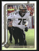 Taliese Fuaga 2025 Topps Chrome - Topps Refractor #219