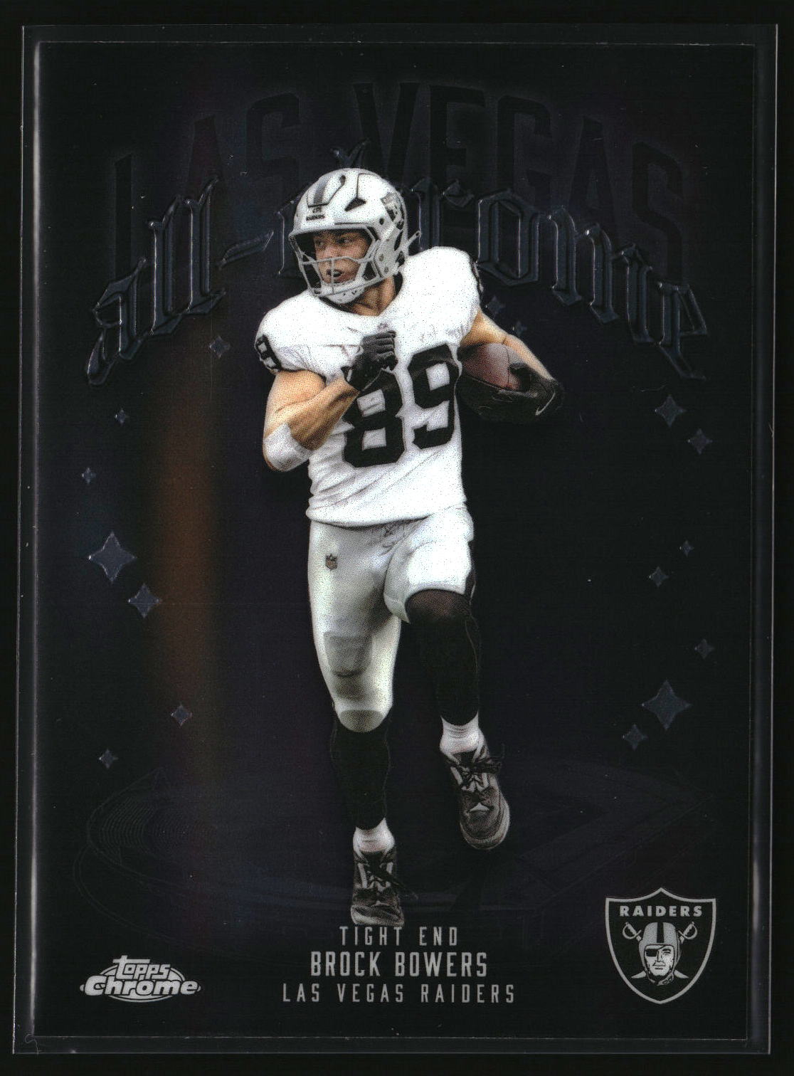 Brock Bowers 2025 Topps Chrome All Chrome Team #ACT-10