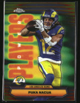Puka Nacua 2025 Topps Chrome Power Players #PP-24