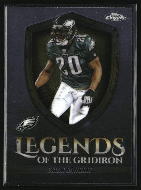 Brian Dawkins 2025 Topps Chrome Legends of the Gridiron #LOG-38