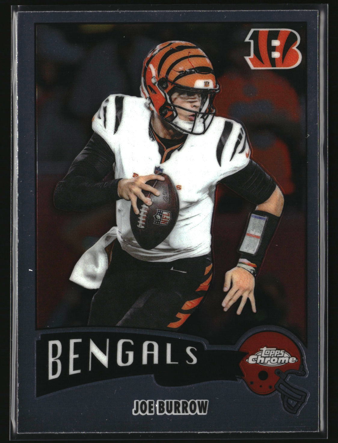 Joe Burrow 2025 Topps Chrome 1975 Topps #1975-7