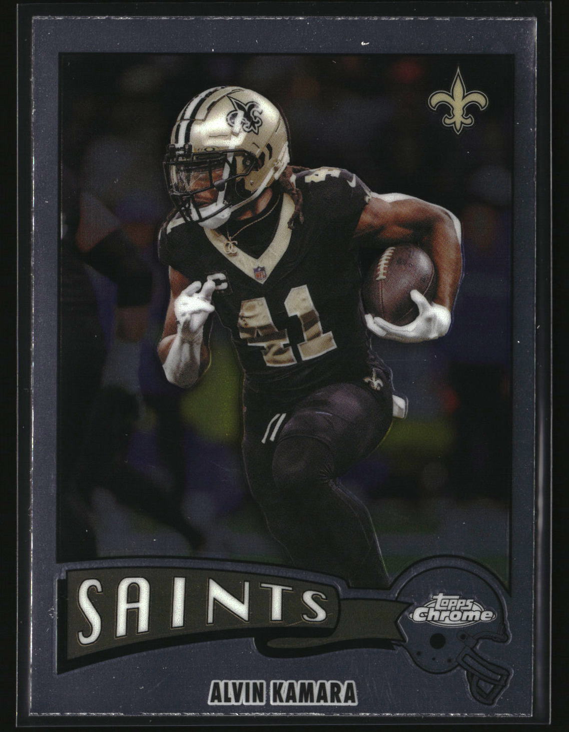 Alvin Kamara 2025 Topps Chrome 1975 Topps #1975-24