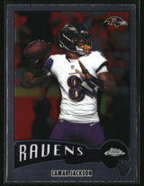 Lamar Jackson 2025 Topps Chrome 1975 Topps #1975-3
