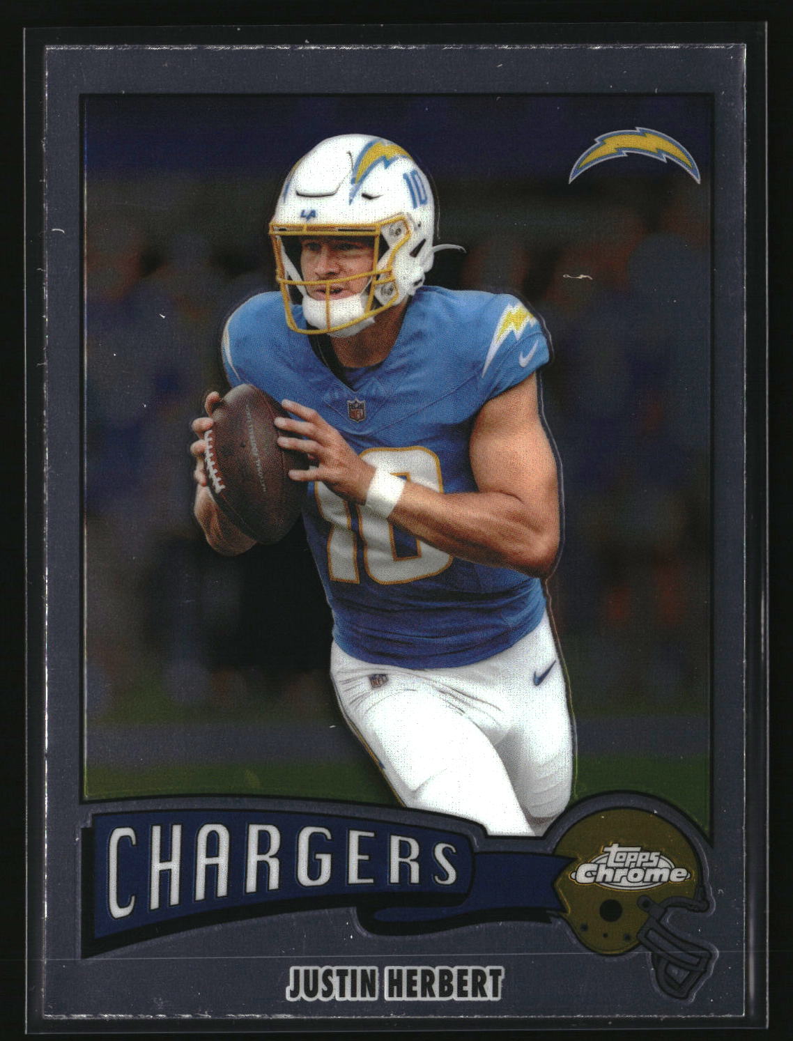 Justin Herbert 2025 Topps Chrome 1975 Topps #1975-18