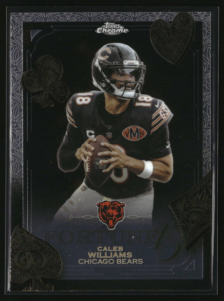 Caleb Williams 2025 Topps Chrome Fortune 15 #F15-16
