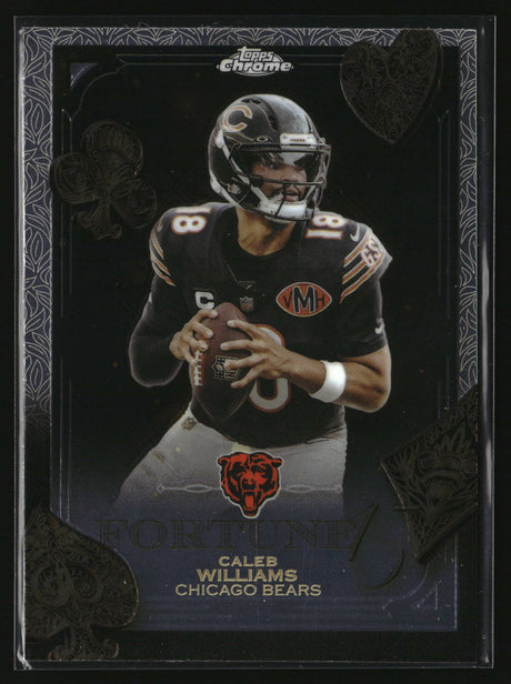 Caleb Williams 2025 Topps Chrome Fortune 15 #F15-16