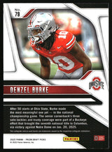 Denzel Burke 2025 Panini Prizm Draft Picks #79