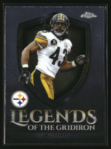 Troy Polamalu 2025 Topps Chrome Legends of the Gridiron #LOG-33