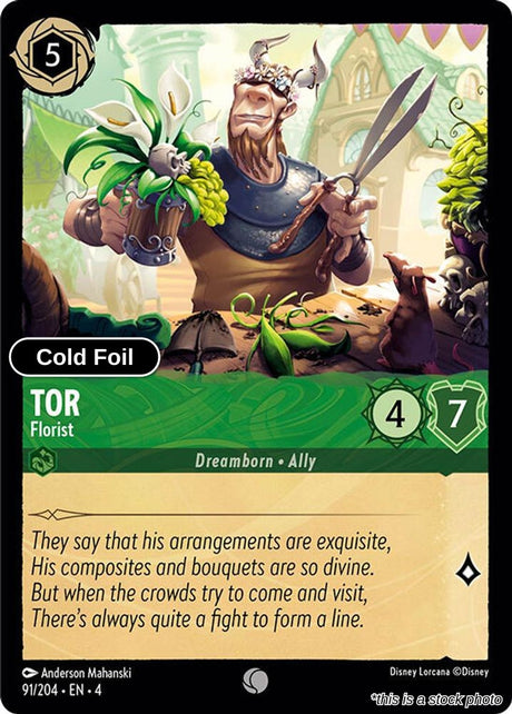 Tor - Florist - 91/204 - [4 - Ursula's Return] - Cold Foil