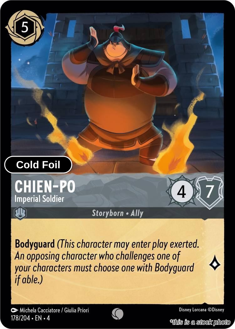 Chien-Po - Imperial Soldier - 178/204 - [4 - Ursula's Return] - Cold Foil
