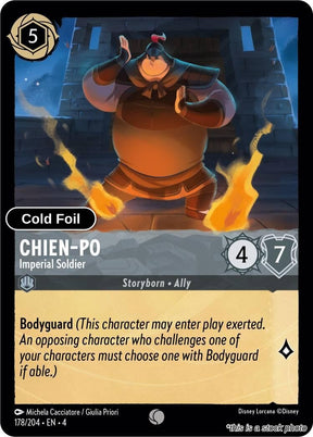 Chien-Po - Imperial Soldier - 178/204 - [4 - Ursula's Return] - Cold Foil