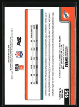 Quinn Ewers 2025 Topps Chrome Red White and Blue Refractor #316