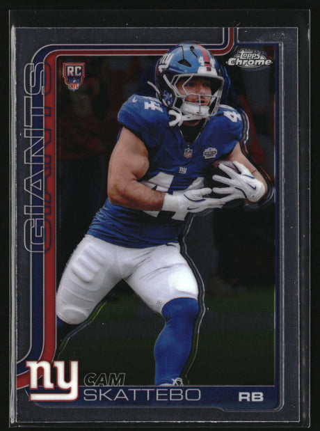 Cam Skattebo 2025 Topps Chrome #331