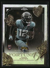 Travis Hunter 2025 Topps Chrome Fortune 15 Refractor #F15-20
