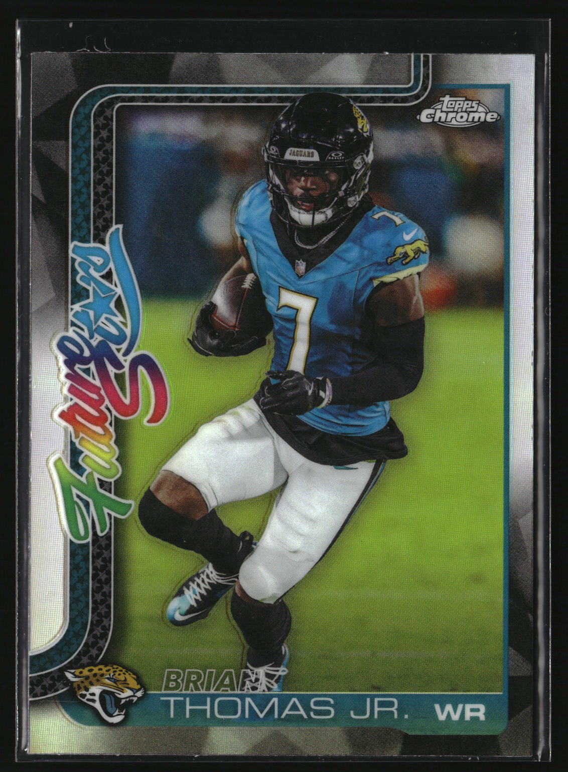Brian Thomas Jr. 2025 Topps Chrome Future Stars Refractor #FS-4