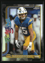 Ladd McConkey 2025 Topps Chrome Future Stars Refractor #FS-3