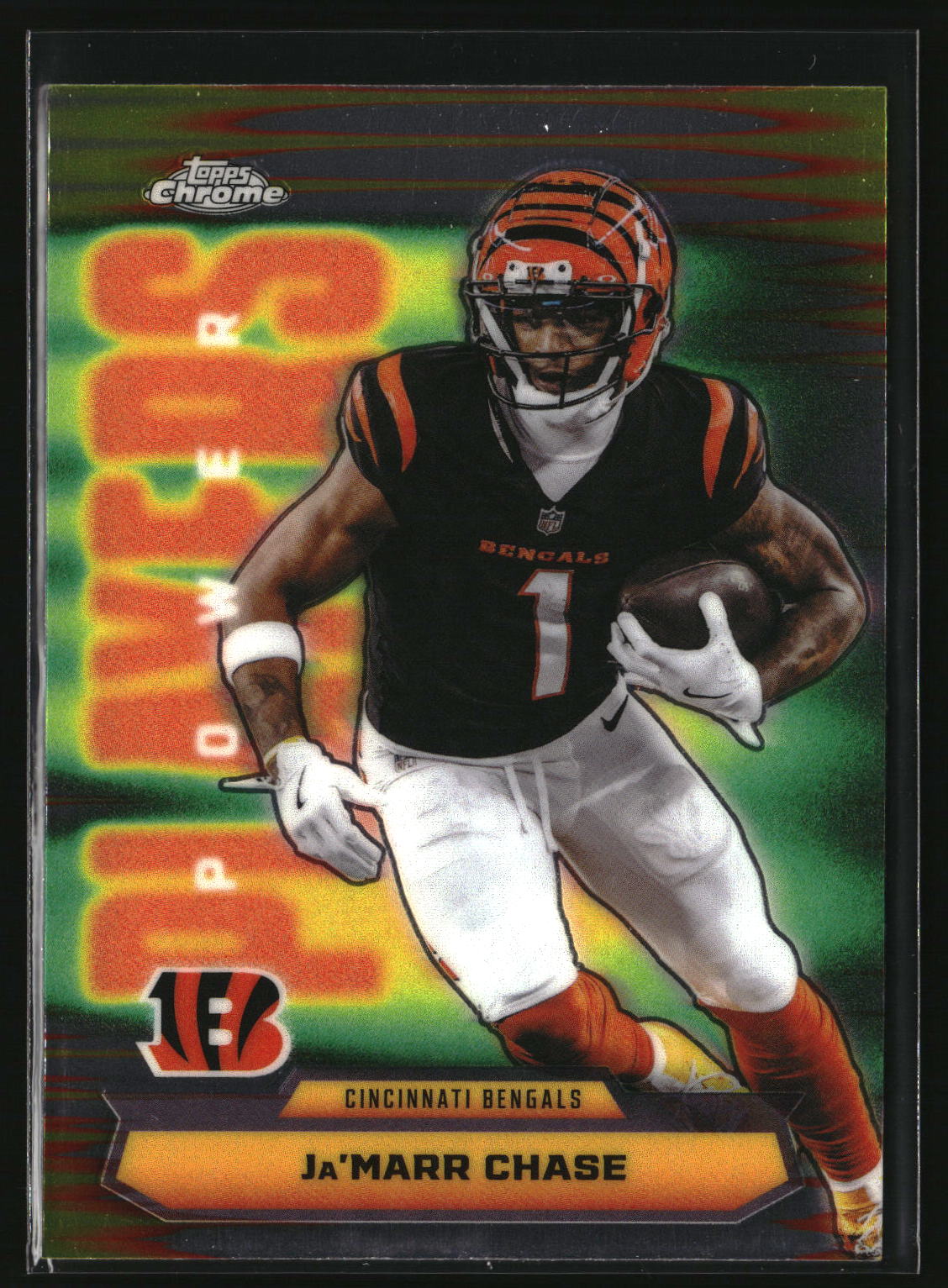 Ja'Marr Chase 2025 Topps Chrome Power Players #PP-21