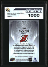 Luke Hughes 2024-25 Upper Deck Population Count 1000 #PC-11