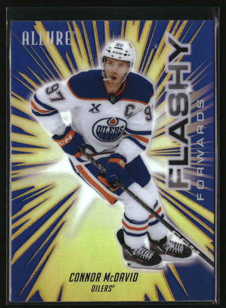 Connor McDavid 2025-26 Upper Deck Allure Flashy Forwards Blue #FF-6
