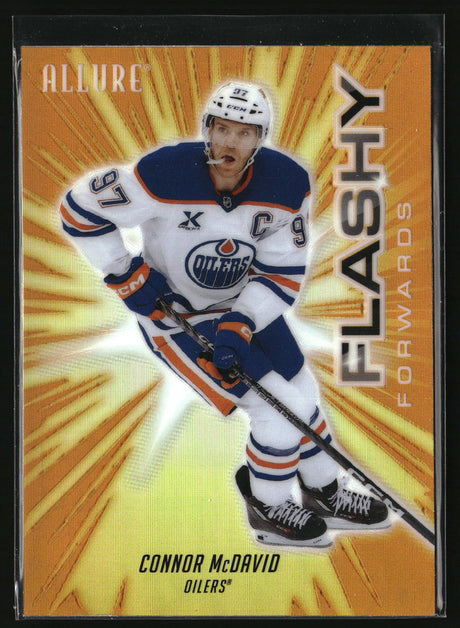 Connor McDavid 2025-26 Upper Deck Allure Flashy Forwards Orange #FF-6