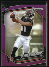 Jayden Higgins 2025 Panini Prizm Purple #376 #/125